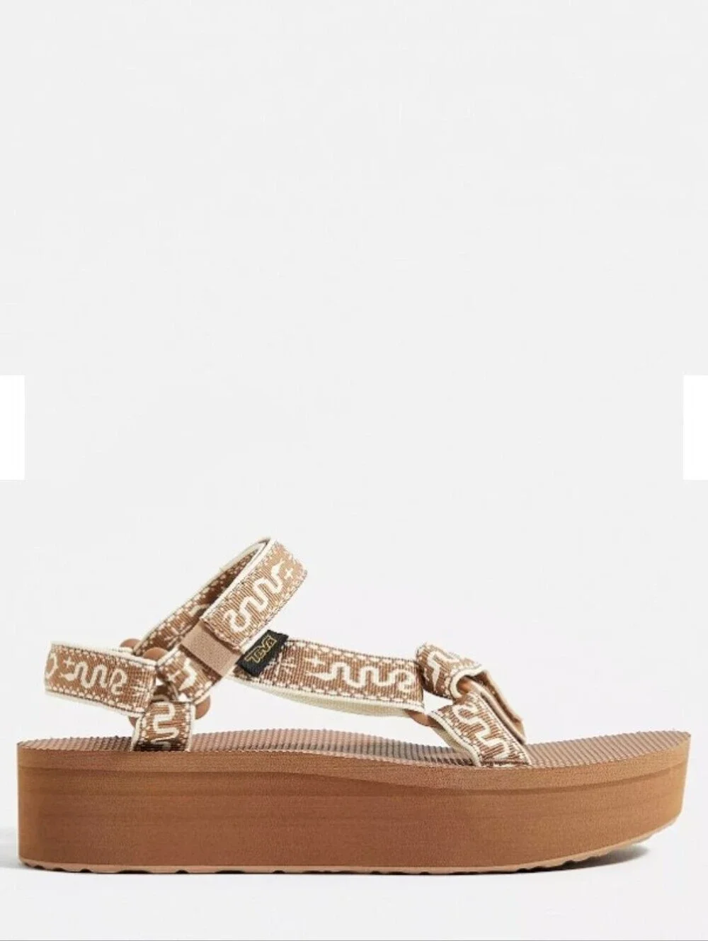 Teva Flatform Universal Brown Band Sandals